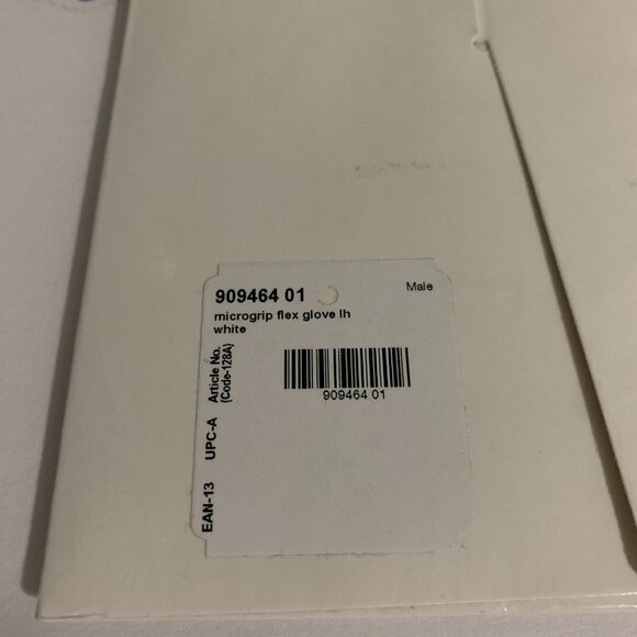 Cobra Puma Golf Glove MicroGrip Flex Left Mens Regular Medium M White Black - Picture 6 of 6